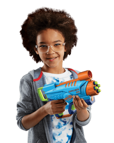 Nerf blaster for Ages 6+