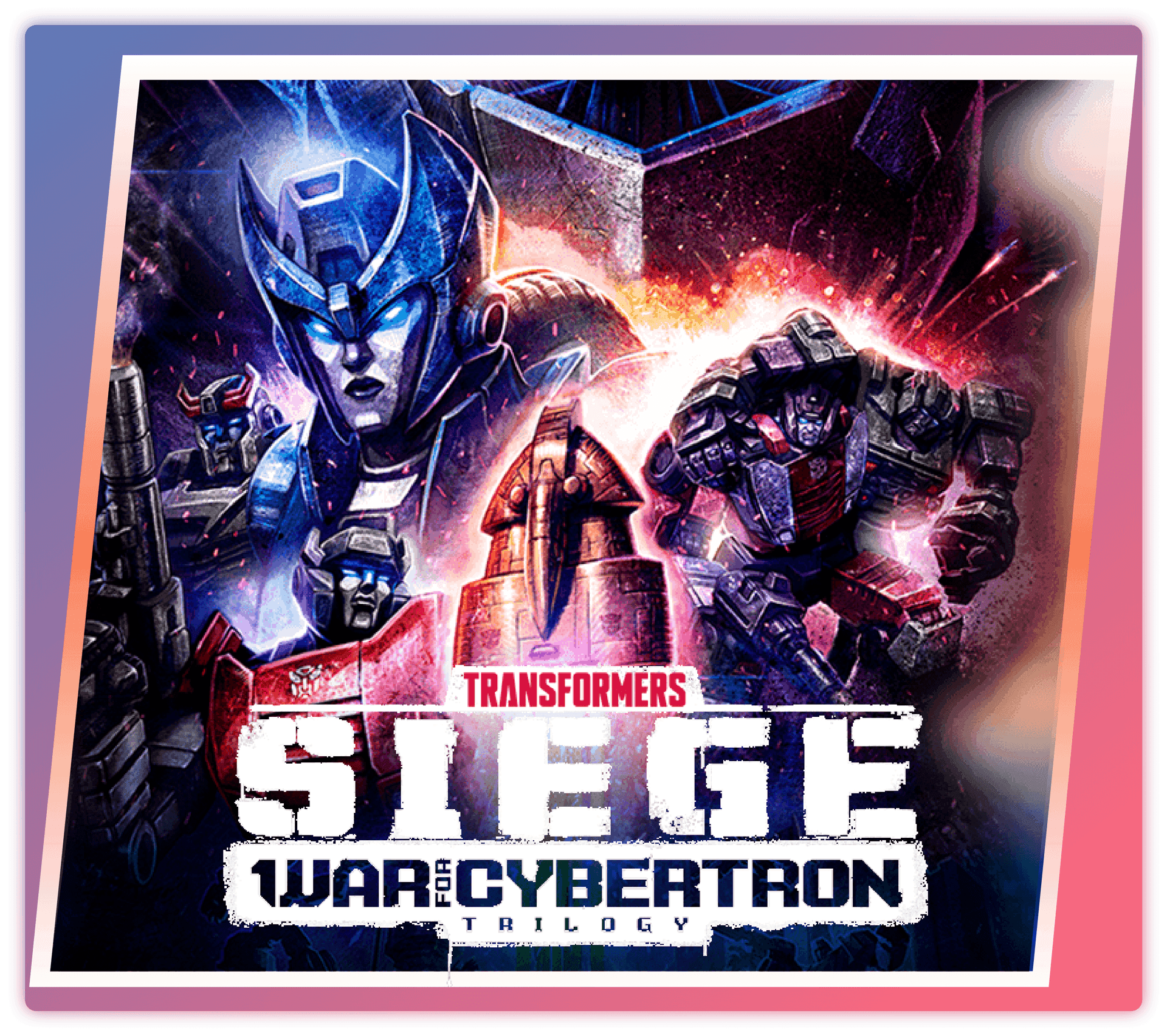 Trilogia Transformers Siege War for Cybertron