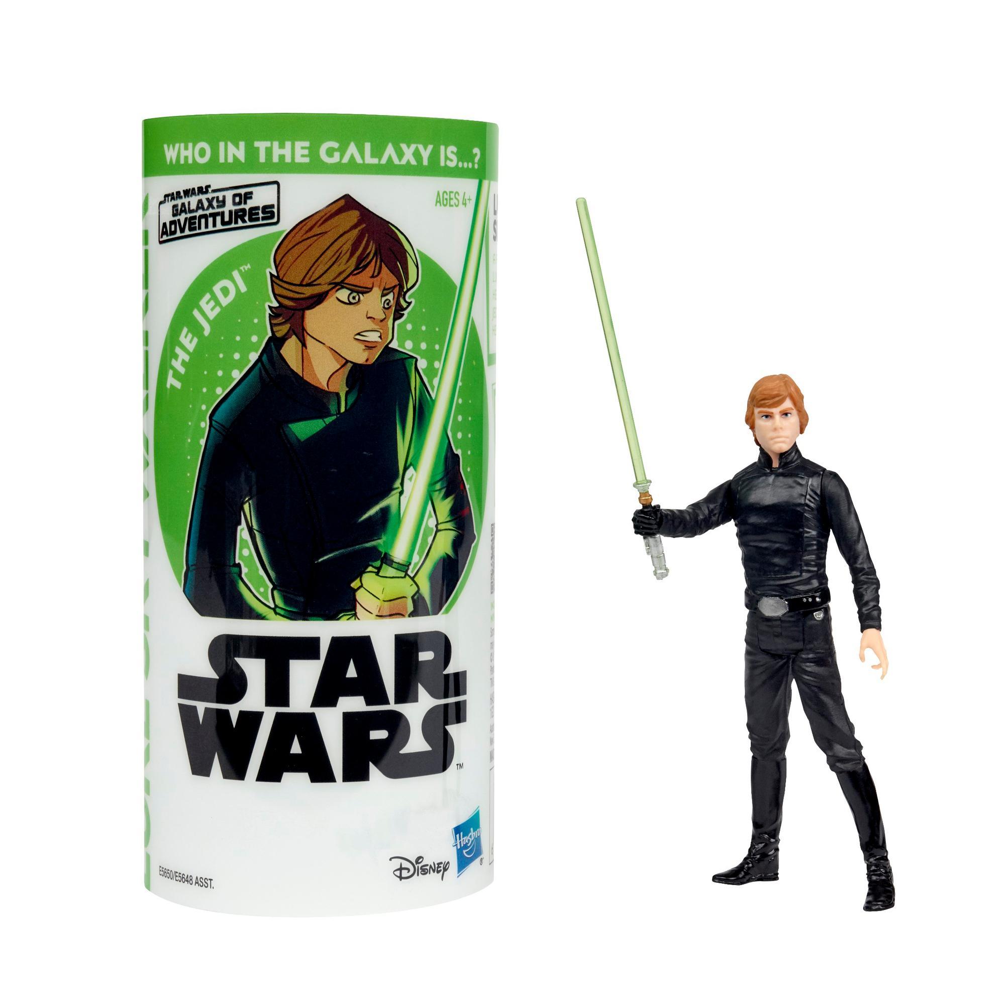 Star Wars Galaxy of Adventures Luke Skywalker Figure and Mini Comic product thumbnail 1