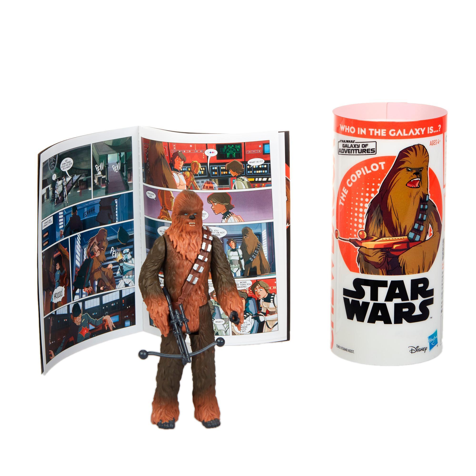 Star Wars Galaxy of Adventures Chewbacca Figure and Mini Comic product thumbnail 1