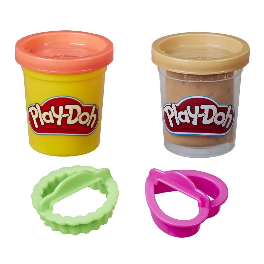 Play-Doh Cookie Canister Play Food Set with 2 Non-Toxic Colors (Chocolate Chip Cookie) product thumbnail 1
