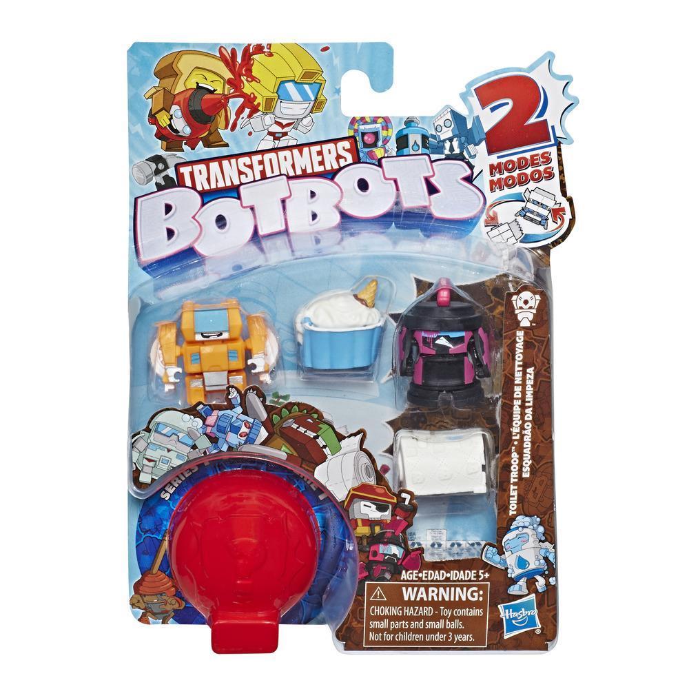 Transformers BotBots Toys Series 1 Toilet Troop 5-Pack -- Mystery 2-In-1 Collectible Figures! product thumbnail 1