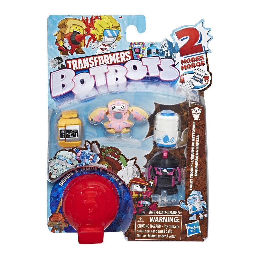 Transformers BotBots Toys Series 1 Toilet Troop 5-Pack -- Mystery 2-In-1 Collectible Figures! product thumbnail 1
