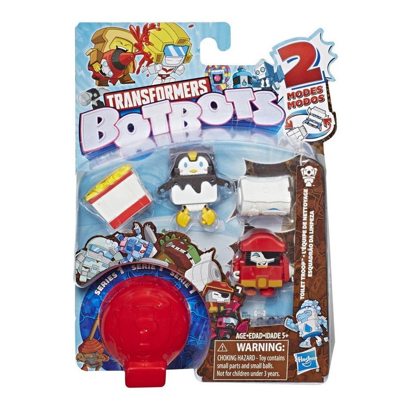 Transformers BotBots Toys Series 1 Toilet Troop 5-Pack -- Mystery 2-In-1 Collectible Figures! product image 1