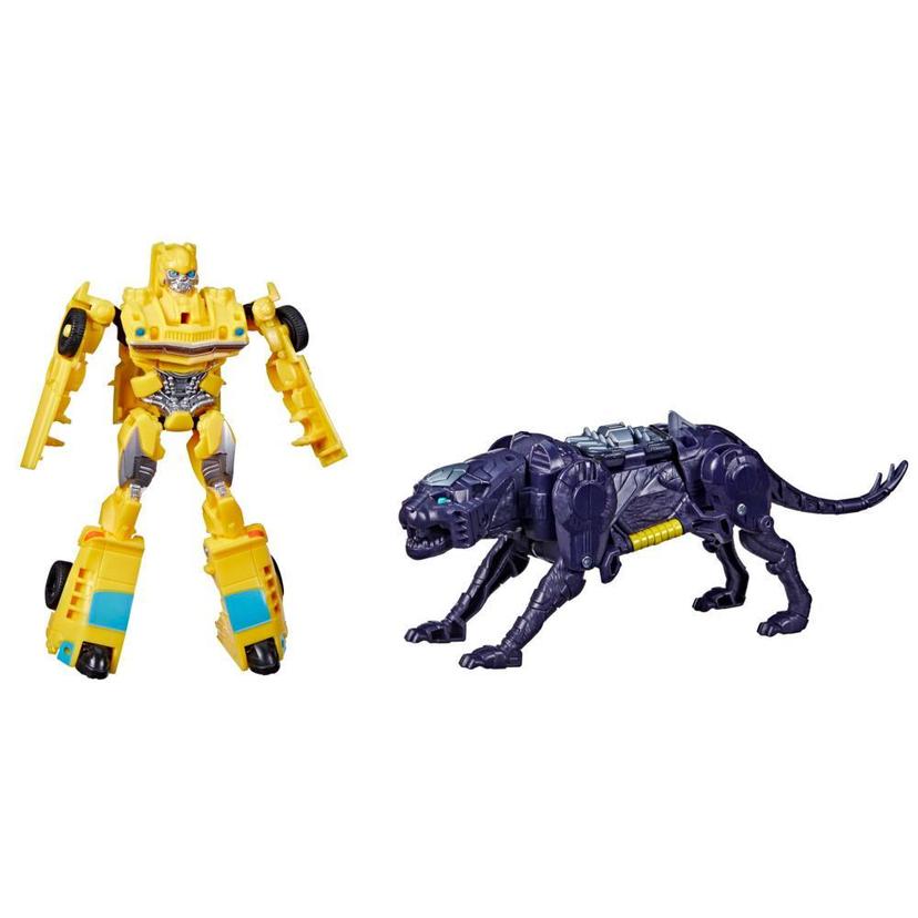 Transformers: Aufstieg der Bestien, Beast Alliance, Beast Combiner 2er-Pack Bumblebee & Snarlsaber Spielzeug zum Film, ab 6 Jahren, 12,5 cm product image 1