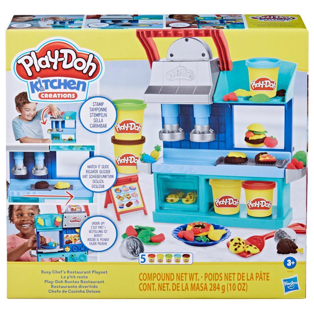 Play-Doh Kitchen Creations Play-Doh Buntes Restaurant Spielset product thumbnail 1