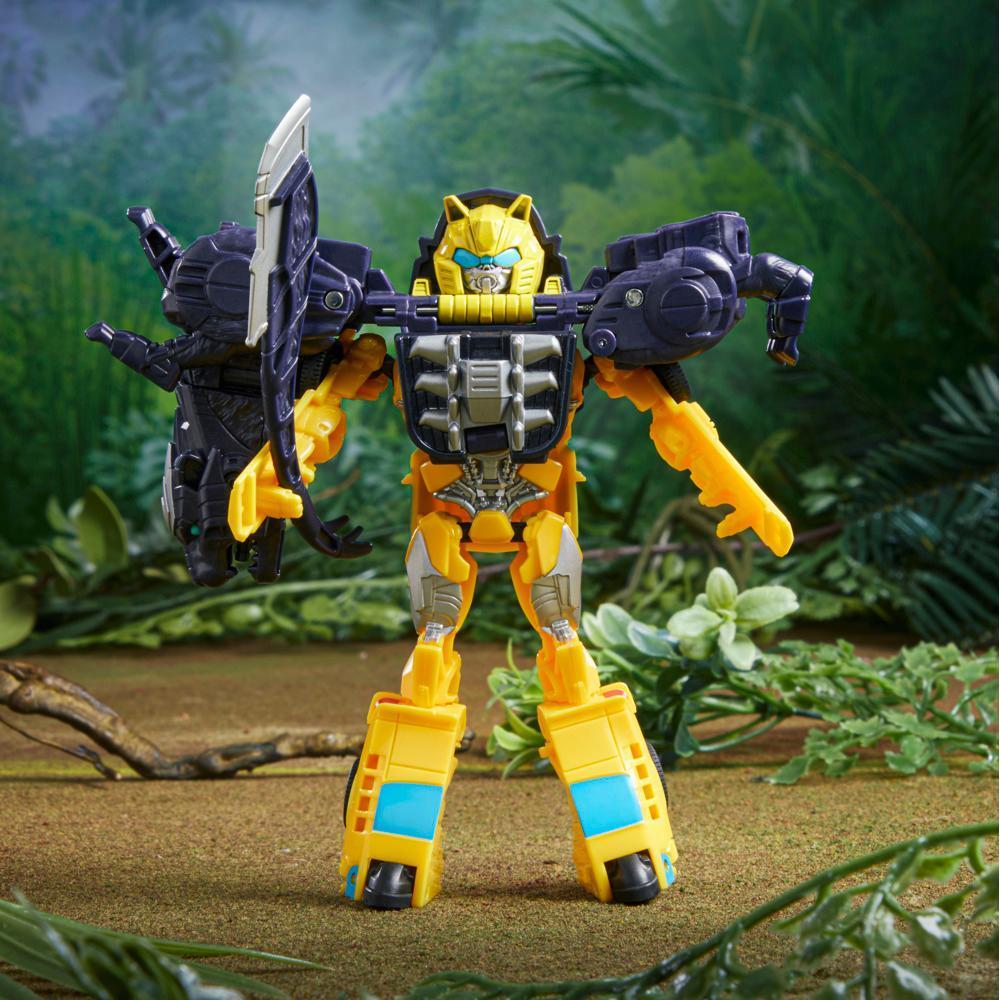Transformers: Aufstieg der Bestien, Beast Alliance, Beast Combiner 2er-Pack Bumblebee & Snarlsaber Spielzeug zum Film, ab 6 Jahren, 12,5 cm product thumbnail 1