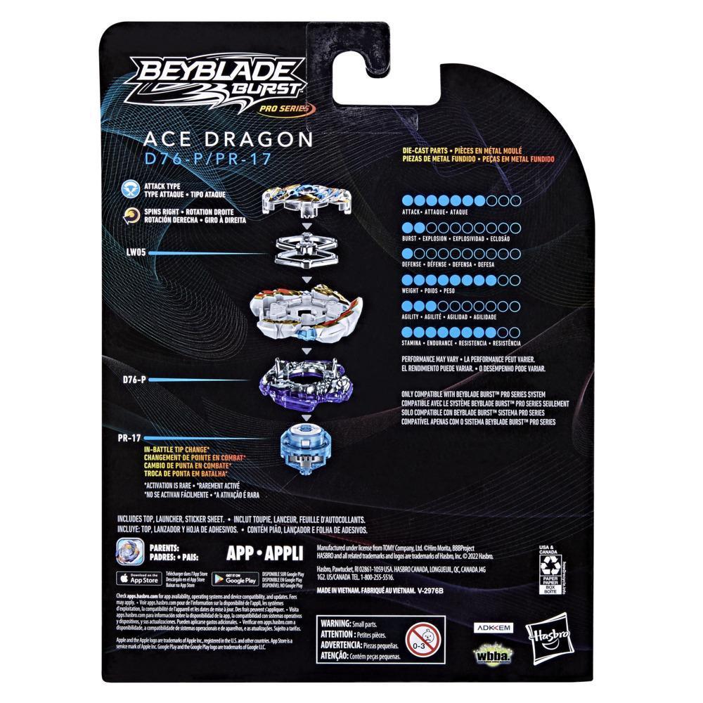 Beyblade Burst Pro Series Ace Dragon Starter Pack product thumbnail 1