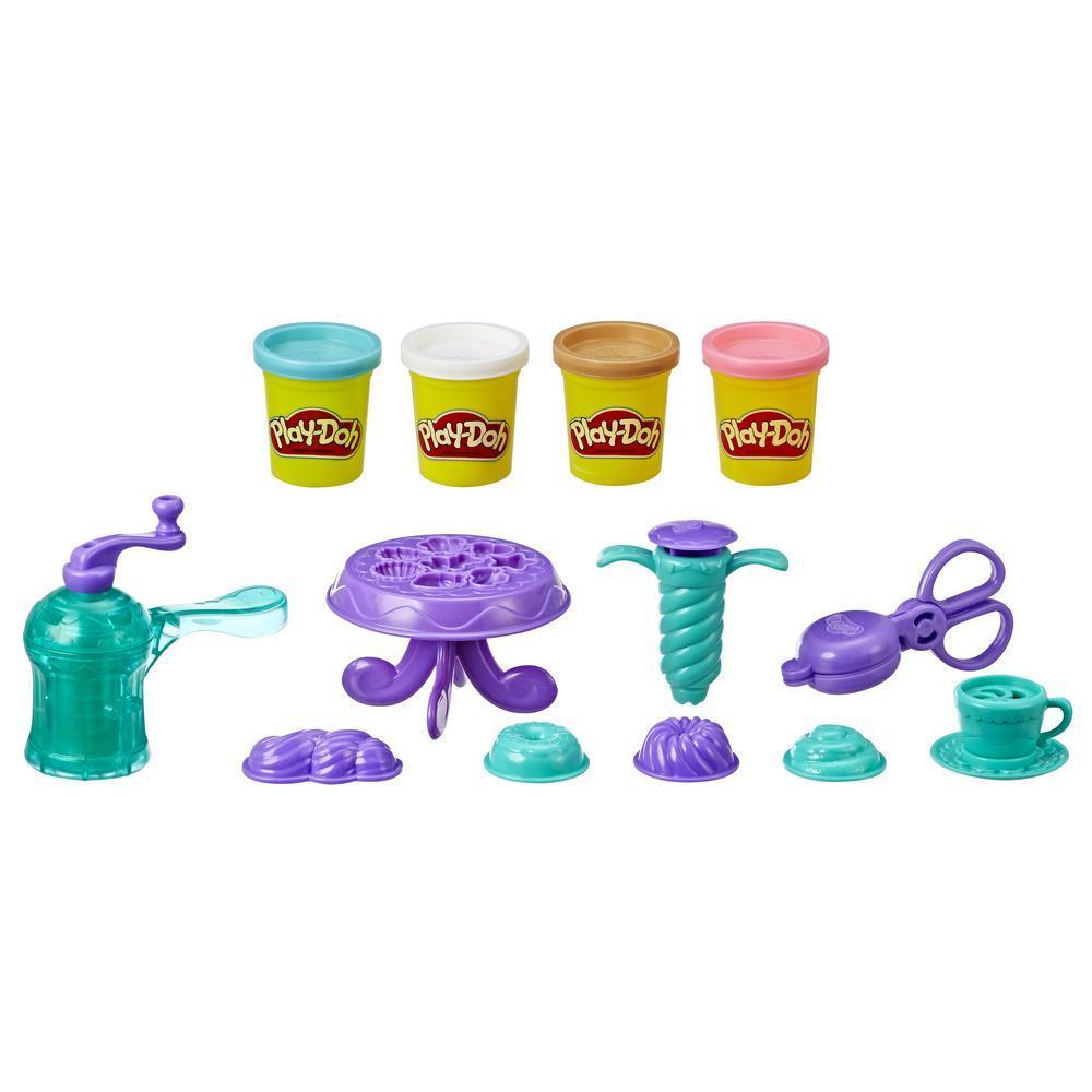 Play-Doh Kitchen Creations Νόστιμα Ντόνατς Σετ με 4 Χρώματα product thumbnail 1