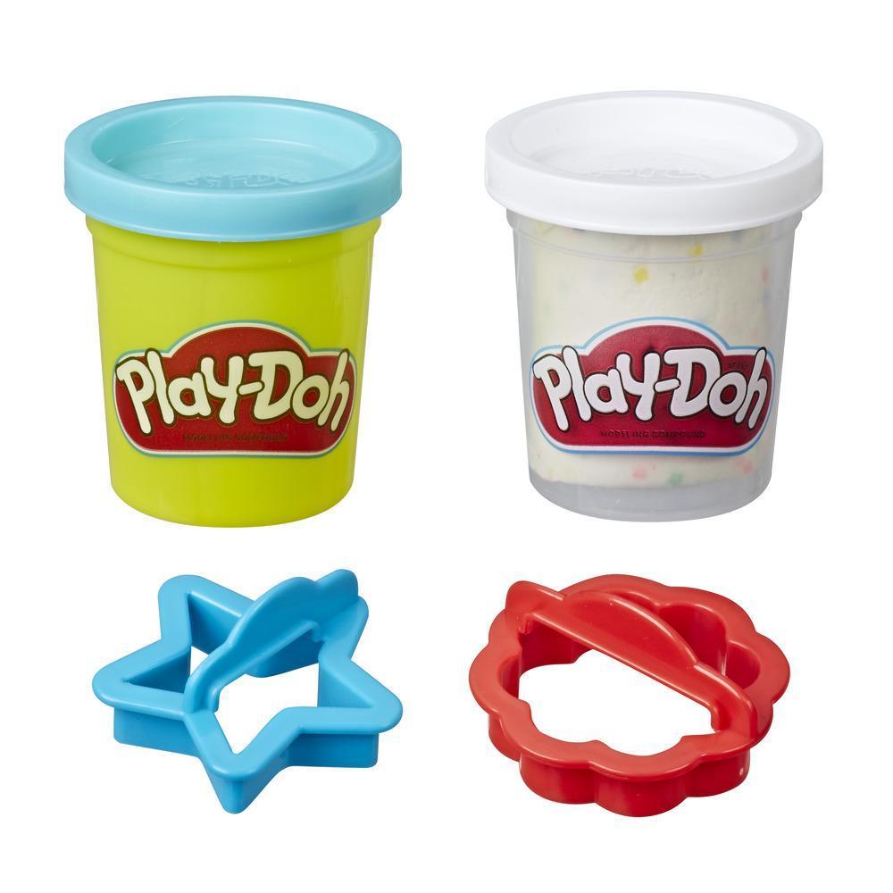 Play-Doh Cookie Canister Play Food Σετ με 2 Μη-Τοξικά Χρώματα (Sugar Cookie) product thumbnail 1
