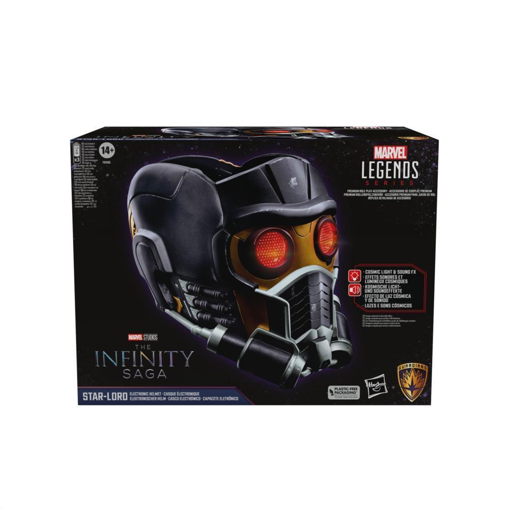 Marvel Legends Series Star-Lord Premium Electronic Roleplay Helmet product thumbnail 1