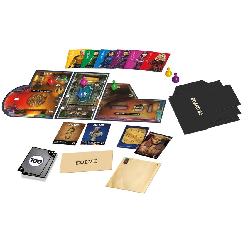 Clue Board Game Robbery at the Museum, Clue Escape Room Game, Cooperative Family Game product image 1
