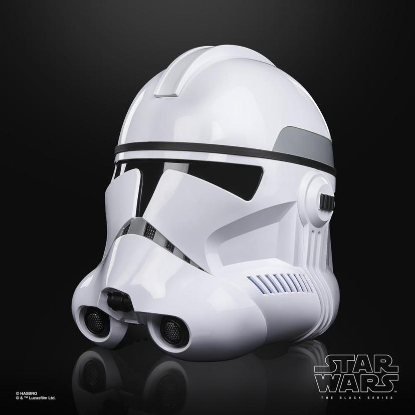 Star Wars The Black Series Phase II Clone Trooper Premium Electronic Helmet, The Clone Wars Collectible, Ages 14 and Up product image 1