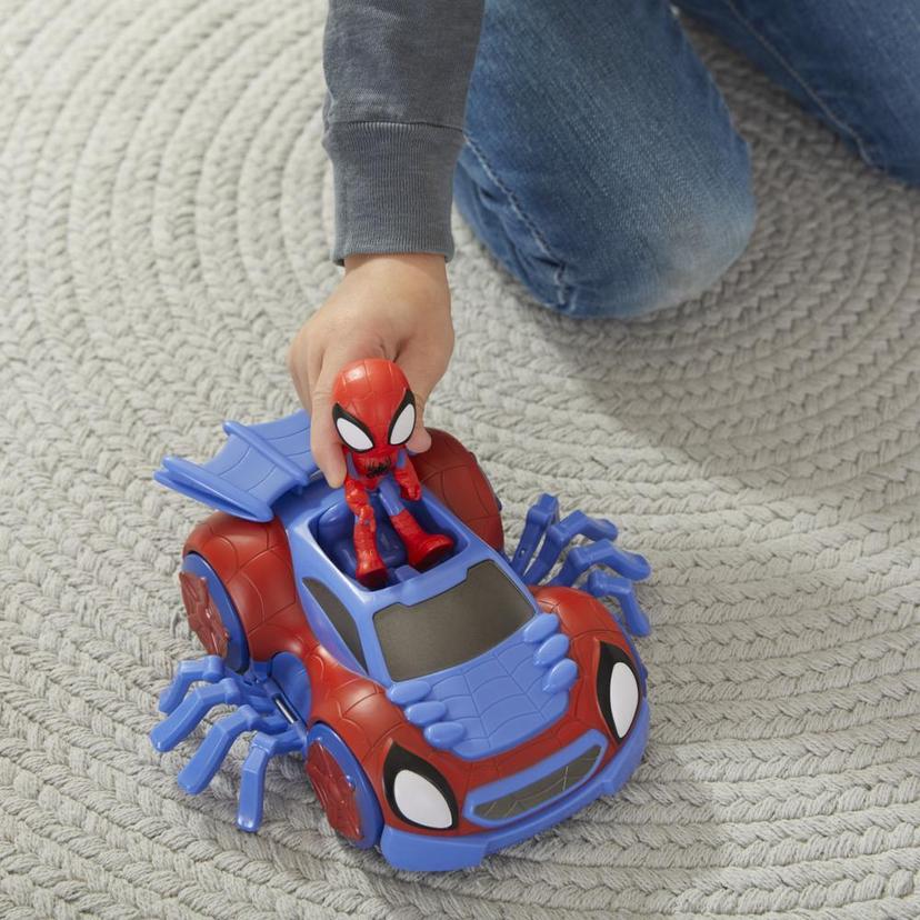 Spidey and His Amazing Friends - Coche arácnido transformable de Spidey product image 1