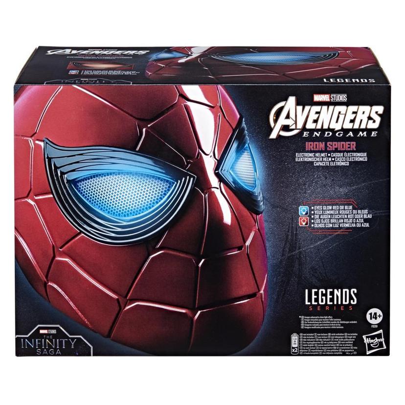 Casco electrónico de Iron Spider de Marvel Legends Series product image 1