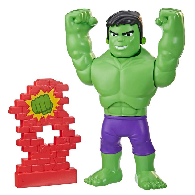 Marvel Spidey and His Amazing Friends - Hulk Aplastante - Figura de 30 cm de Hulk product image 1