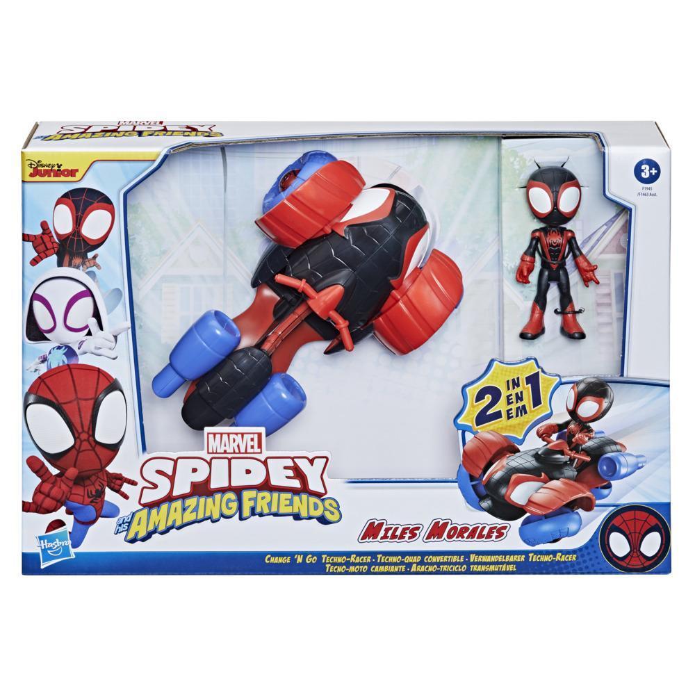 Marvel Spidey and His Amazing Friends -  Aracno Triciclo transformable de Miles Morales product thumbnail 1