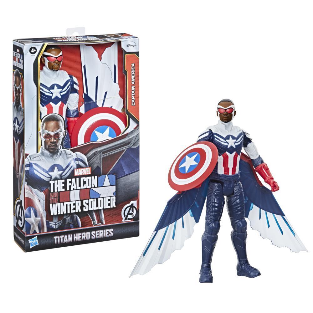 Avengers figura titan Capitan America - Serie Falcon y El Soldado de Invierno product thumbnail 1