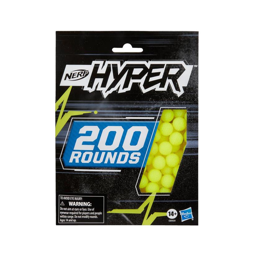 200 proyectiles de hule espuma de repuesto Nerf Hyper product image 1