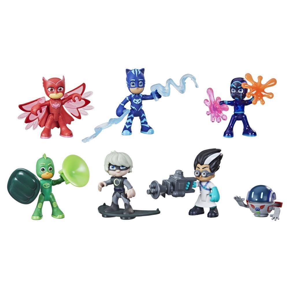PJ MASK DELUXE PACK 6 HEROES Y VILLANOS product thumbnail 1