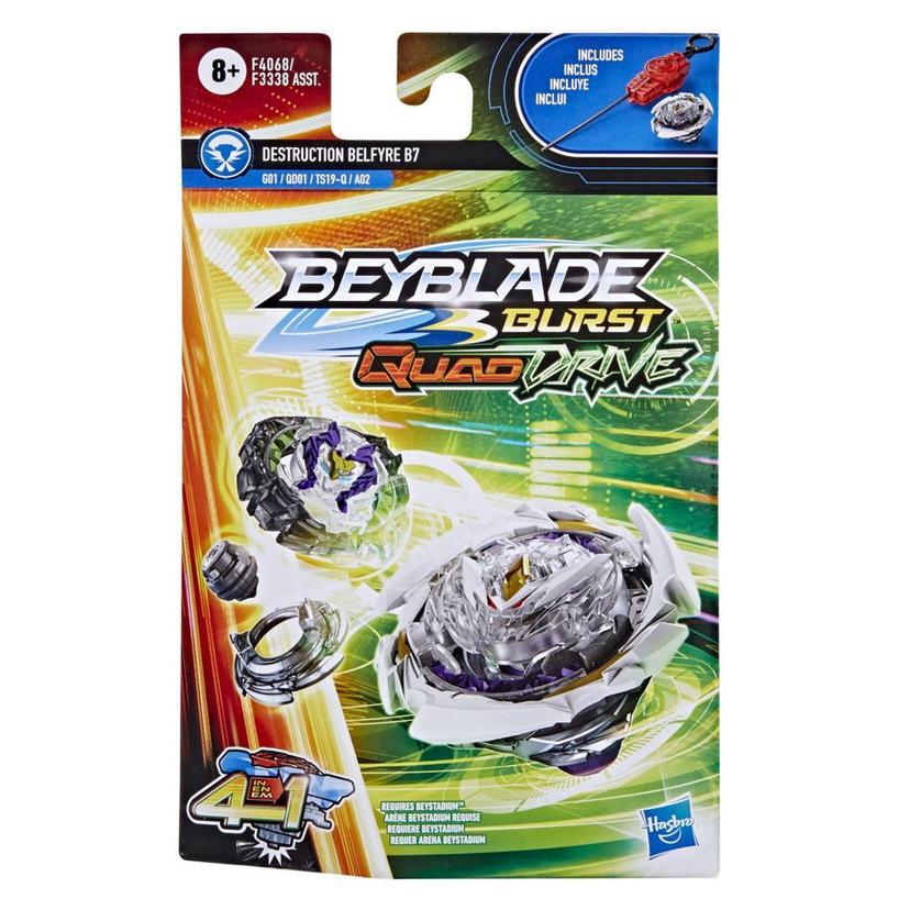 BEYBLADE QUAD DRIVE DESTRUCTION BELFYRE B7 product image 1