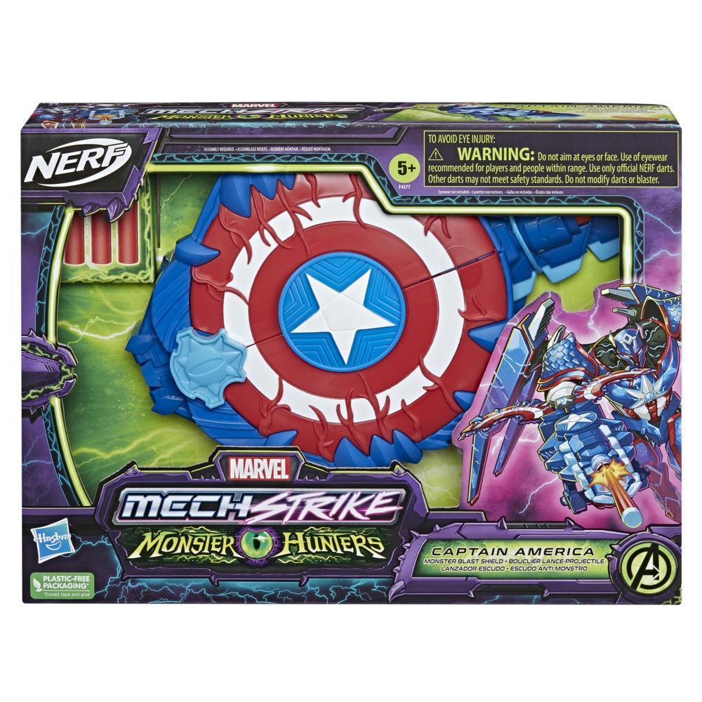 Marvel Avengers Mech Strike Monster Hunters - Lanzador Escudo  Capitán América product thumbnail 1