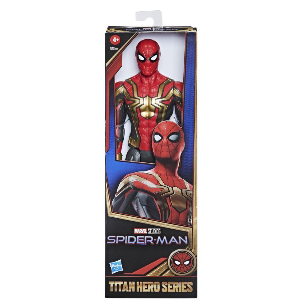 Spider-Man con traje de integración de Iron Spider de Marvel Spider-Man Titan Hero Series product thumbnail 1