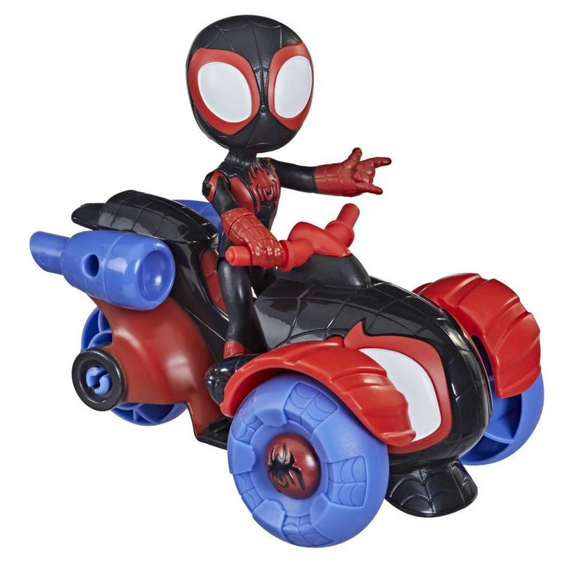 Marvel Spidey and His Amazing Friends - Miles Morales con Aracno Triciclo product image 1