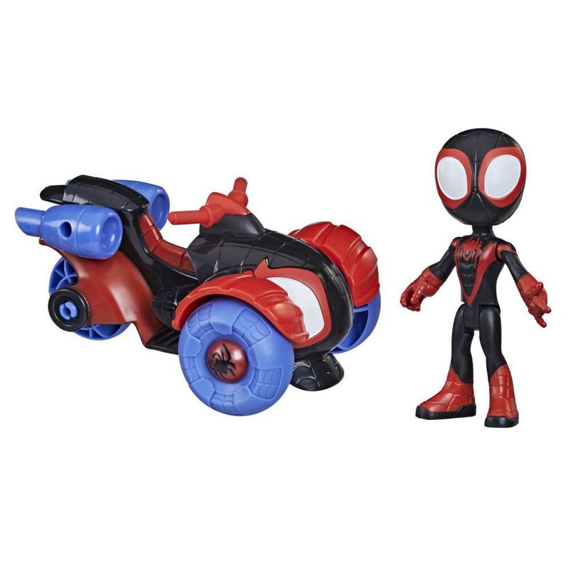 Marvel Spidey and His Amazing Friends - Miles Morales con Aracno Triciclo product image 1