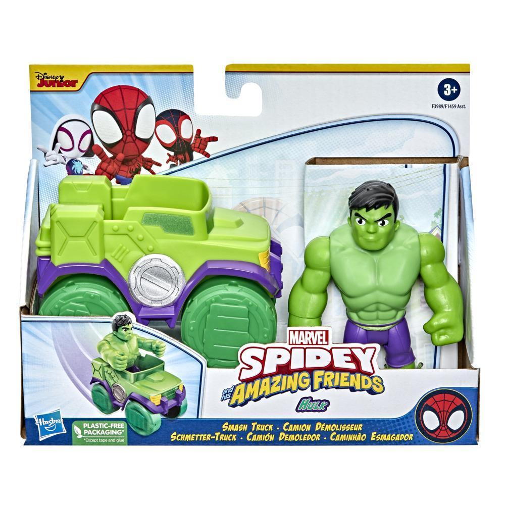 Marvel Spidey and His Amazing Friends - Hulk Camión Demoledor product thumbnail 1