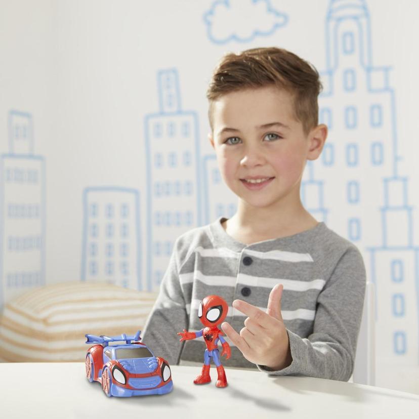 Marvel Spidey and His Amazing Friends - Spidey con coche arácnido product image 1