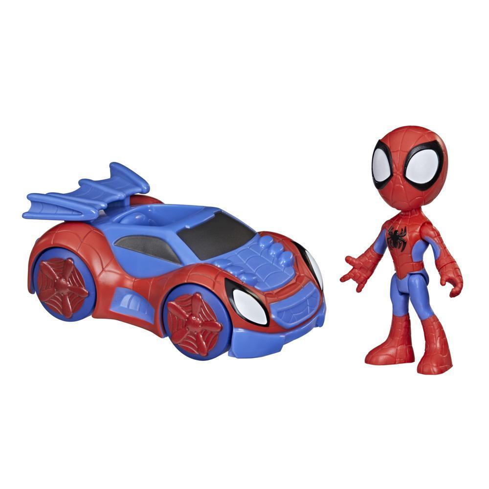 Marvel Spidey and His Amazing Friends - Spidey con coche arácnido product thumbnail 1