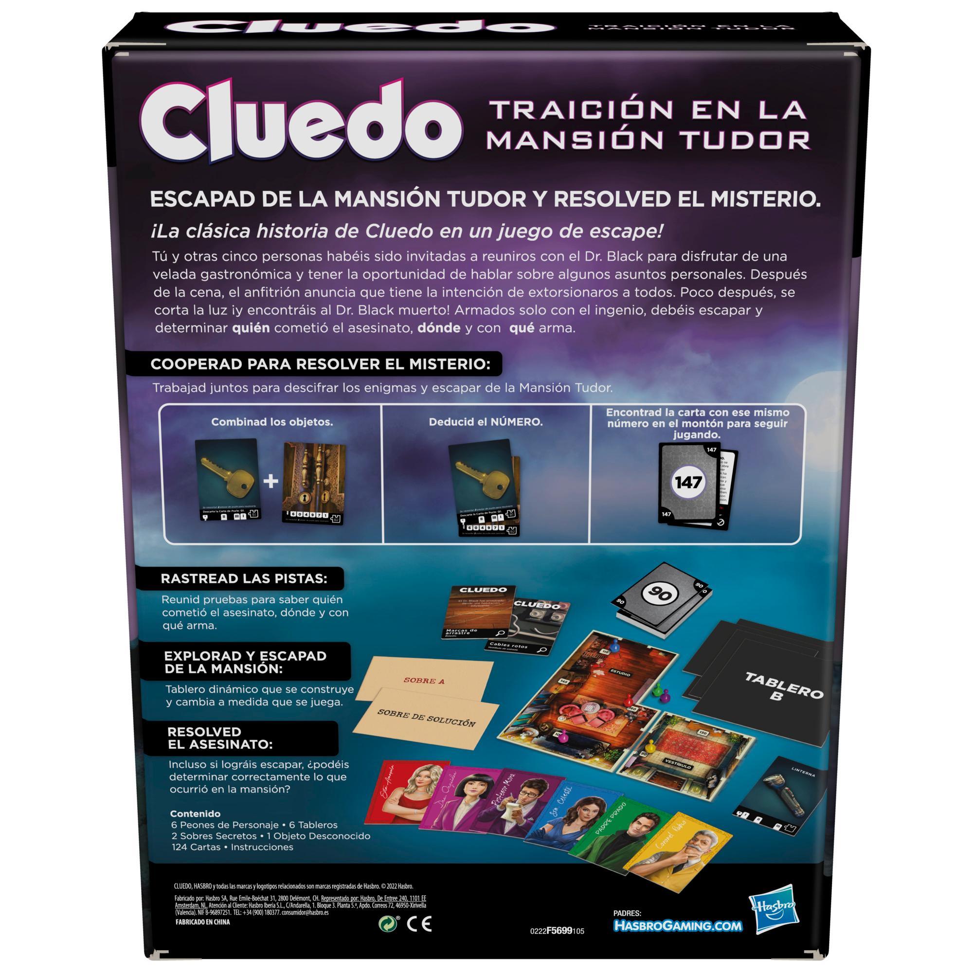 CLUEDO ESCAPE: TRAICIÓN EN LA MANSIÓN DE LOS TUDOR product thumbnail 1