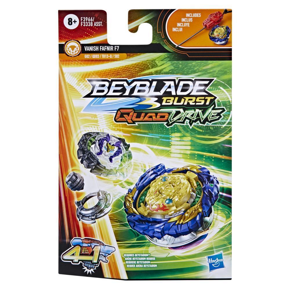 Beyblade Burst QuadDrive - Kit Inicial Vanish Fafnir F7 product thumbnail 1