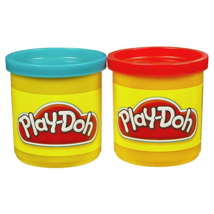 Pack PLAY-DOH de 2 unidades: azul y rojo product image 1