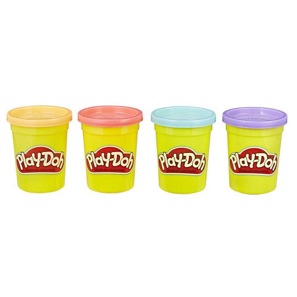 Play-Doh - Pack de 4 - Dulces Colores - 4 latas de 112 gramos de masa para moldear - Juguetes para niños y niñas product thumbnail 1