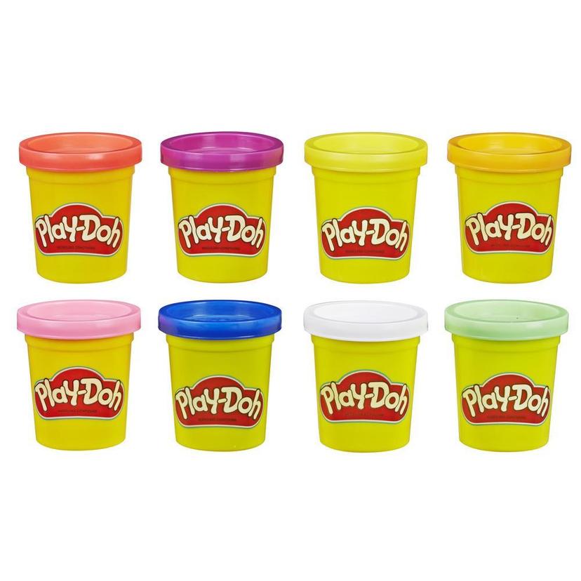 Play-Doh Arcoíris - Empaque de 8 latas de masa modeladora no tóxica con 8 colores product image 1