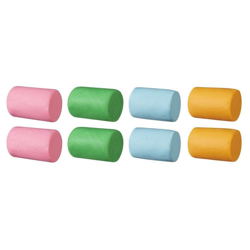 Play-Doh Súper lata de 896 g de masa modeladora no tóxica con 4 colores clásicos - Celeste, verde, naranja y rosa product image 1