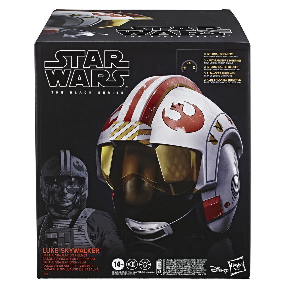Star Wars The Black Series - Luke Skywalker - Casco simulador de combate - Réplica electrónica premium product thumbnail 1