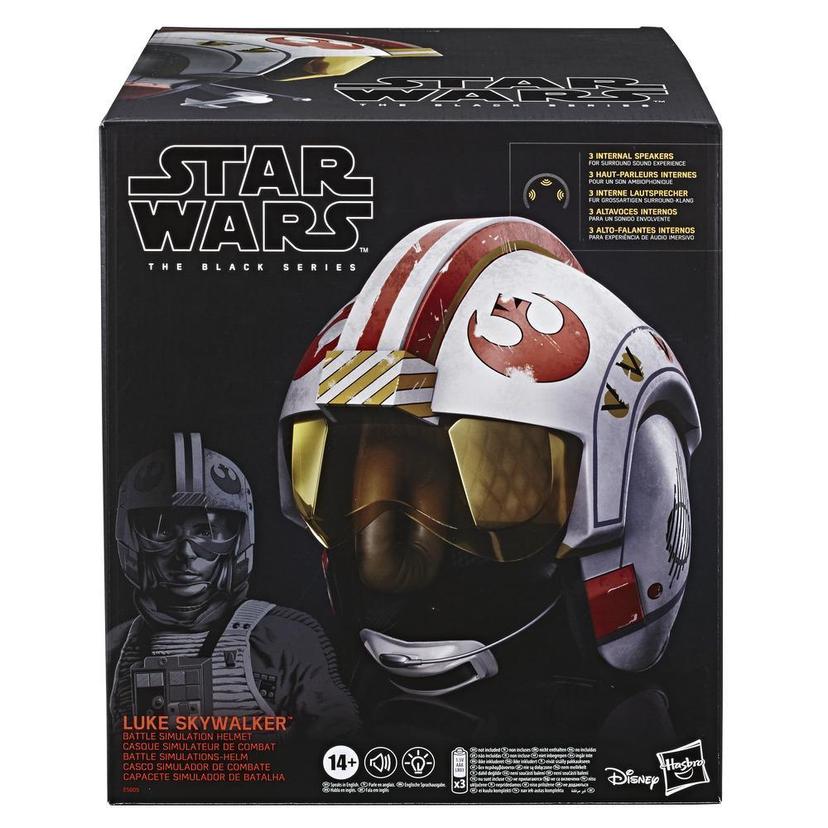 Star Wars The Black Series - Luke Skywalker - Casco simulador de combate - Réplica electrónica premium product image 1