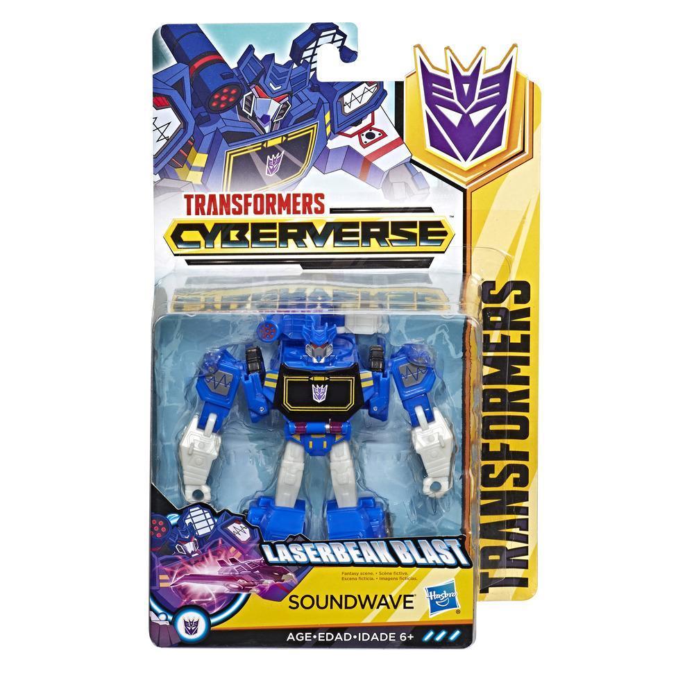 Transformers Cyberverse Action Attackers: Warrior Class Soundwave Action Figure Toy product thumbnail 1