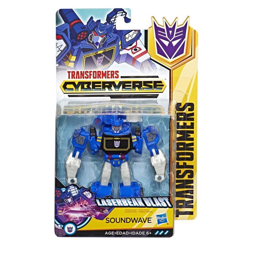 Transformers Cyberverse Action Attackers: Warrior Class Soundwave Action Figure Toy product image 1