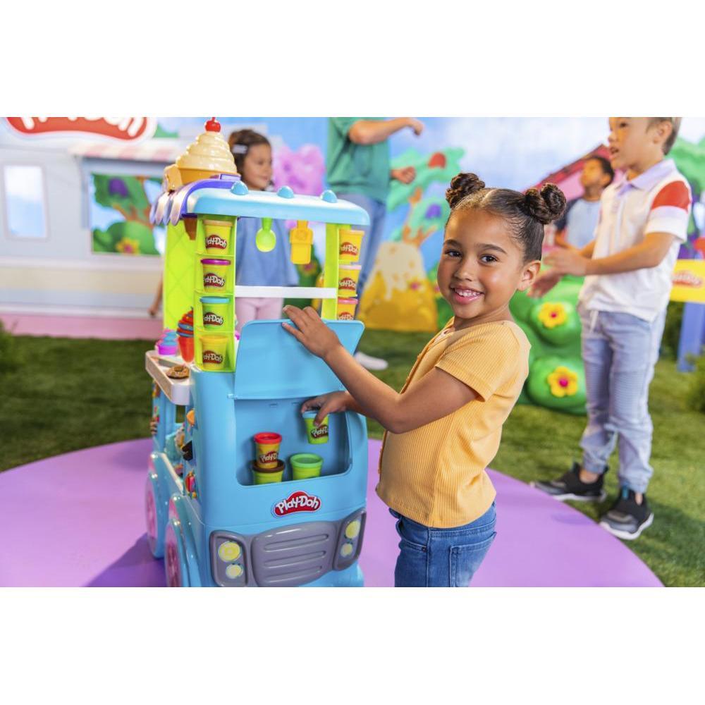 Play-Doh Kitchen Creations Camion de glace géant product thumbnail 1