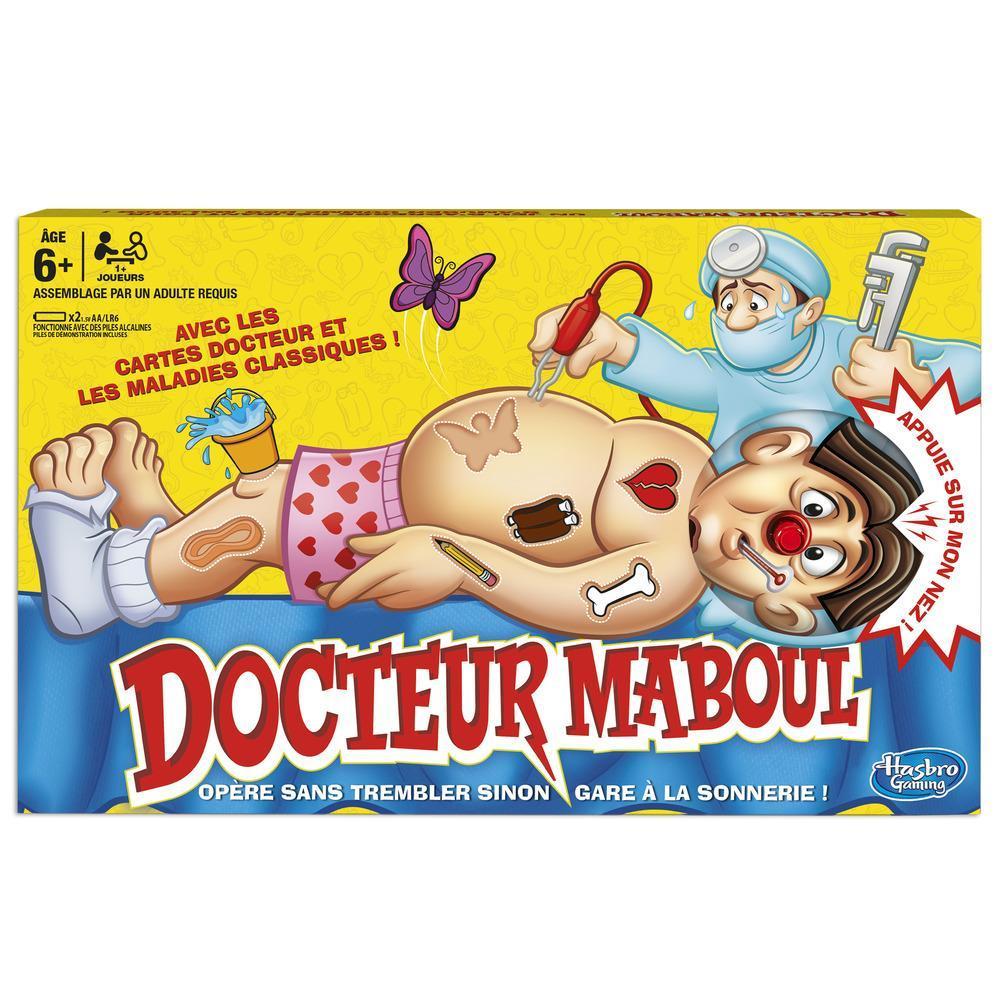 Docteur Maboul classique, jeu de plateau électronique avec cartes, jeu d'intérieur pour enfants à partir de 6 ans product thumbnail 1