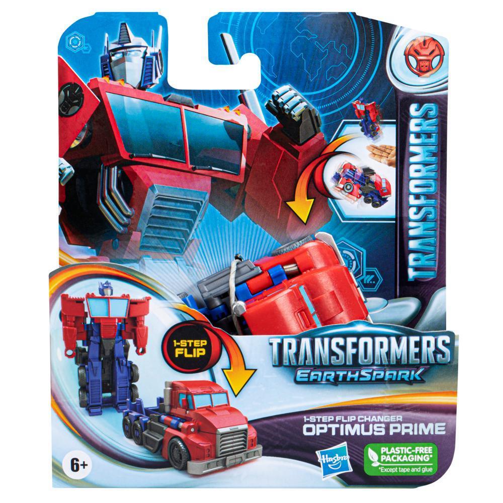 Transformers EarthSpark 1 Step Flip Optimus Prime product thumbnail 1