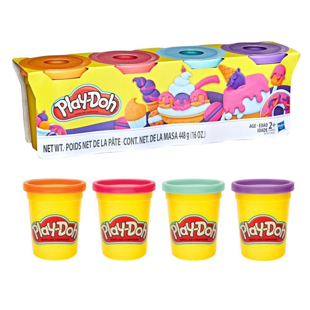 Play-Doh - 4 pots couleurs Sorbet product thumbnail 1