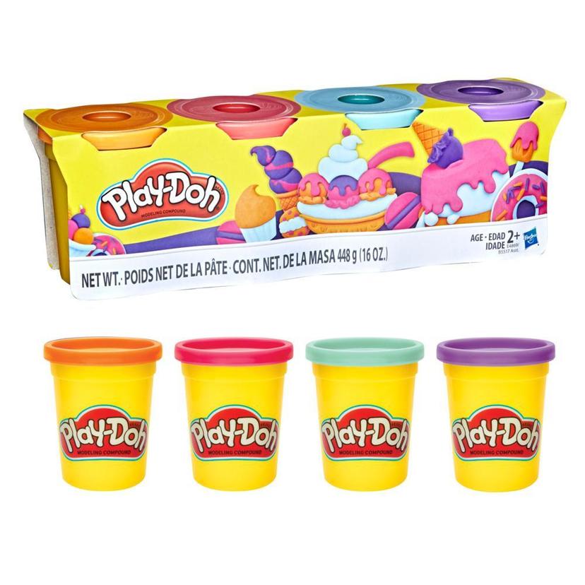 Play-Doh - 4 pots couleurs Sorbet product image 1