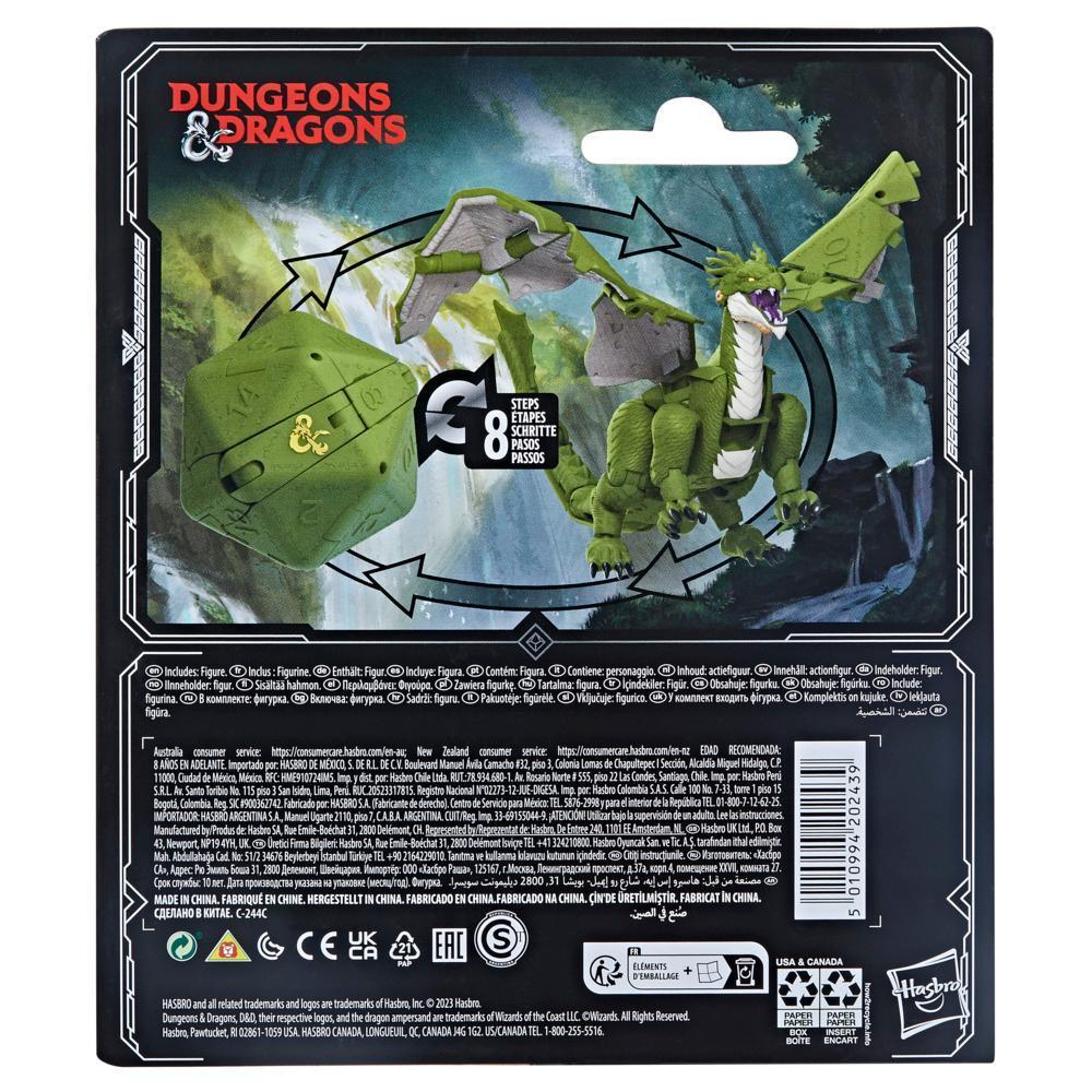 Dungeons & Dragons Dicelings Green Dragon Collectible Action Figure product thumbnail 1