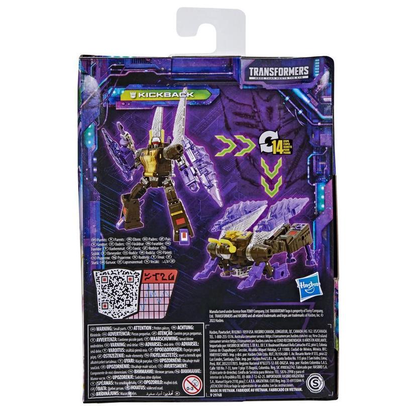 TRANSFORMERS GENERATIONS LEGACY EV DELUXE KICKBACK product image 1