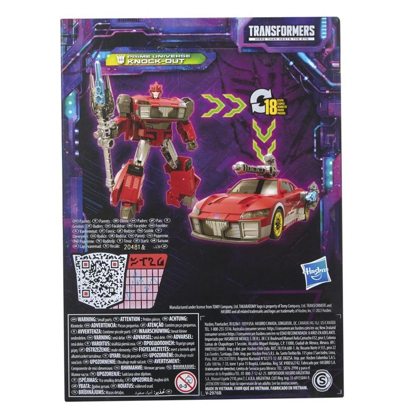 TRANSFORMERS GENERATIONS LEGACY EV DELUXE KNOCK-OUT PRIME product image 1
